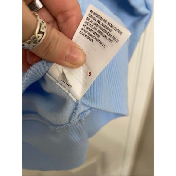 American Eagle NWT Oversized Thunderbird Graphic Sweatshirt Blue Sz Small MP $60 - Picture 8 of 14